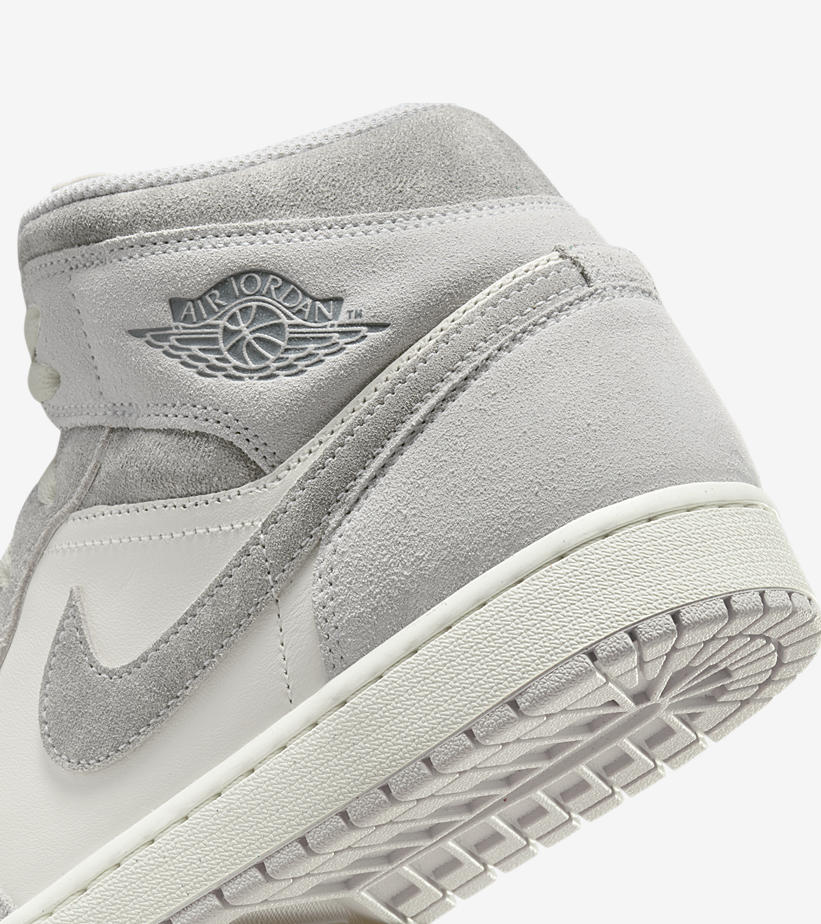 【2024年 7/1 発売】NIKE AIR JORDAN 1 MID “Neutral Grey/Smoke Grey” (ナイキ エア ジョーダン 1 ミッド “ニュートラルグレー/スモークグレー”) [FQ7720-002]