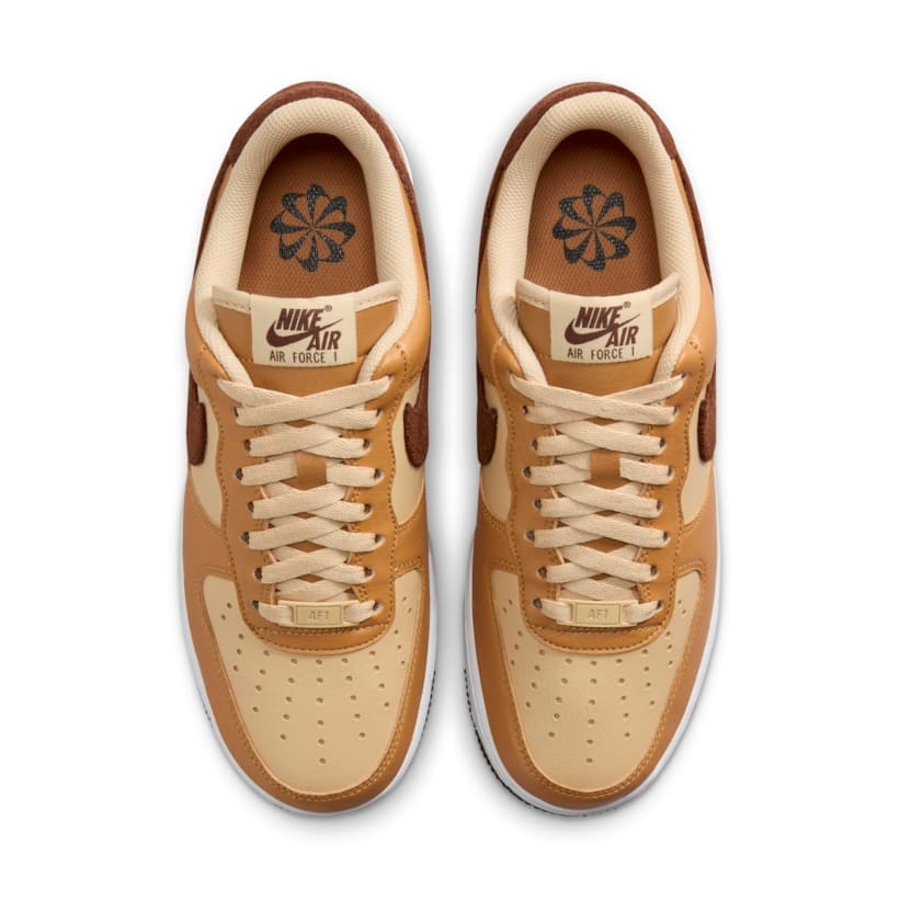 【2024年 8/4 発売】ナイキ エア フォース 1 ロー “ネクストネイチャー/フラックス/カカオワウ” (NIKE AIR FORCE 1 LOW “Next Nature/Flax/Cacao Wow”) [HQ3905-200]