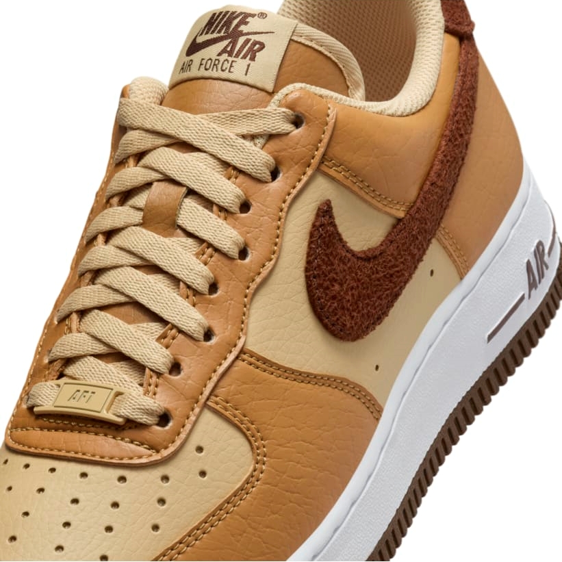 【2024年 8/4 発売】ナイキ エア フォース 1 ロー “ネクストネイチャー/フラックス/カカオワウ” (NIKE AIR FORCE 1 LOW “Next Nature/Flax/Cacao Wow”) [HQ3905-200]