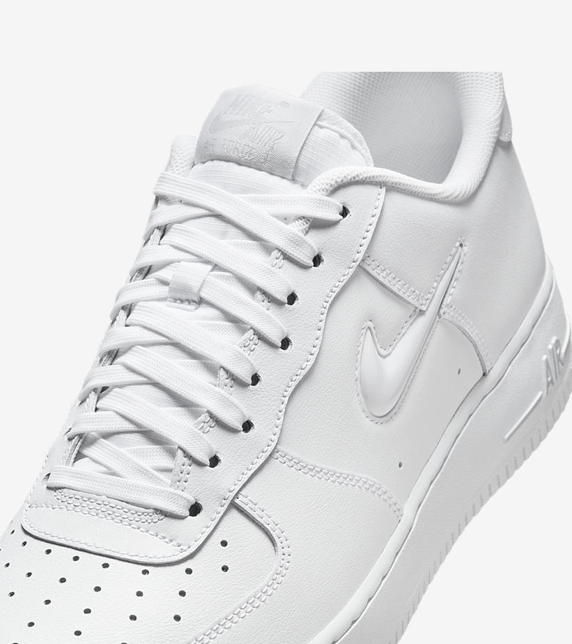 【2024年 発売予定】ナイキ エア フォース 1 ロー ジュエル “トリプルホワイト” (NIKE AIR FORCE 1 LOW JEWEL “Triple White”) [HM0621-100]