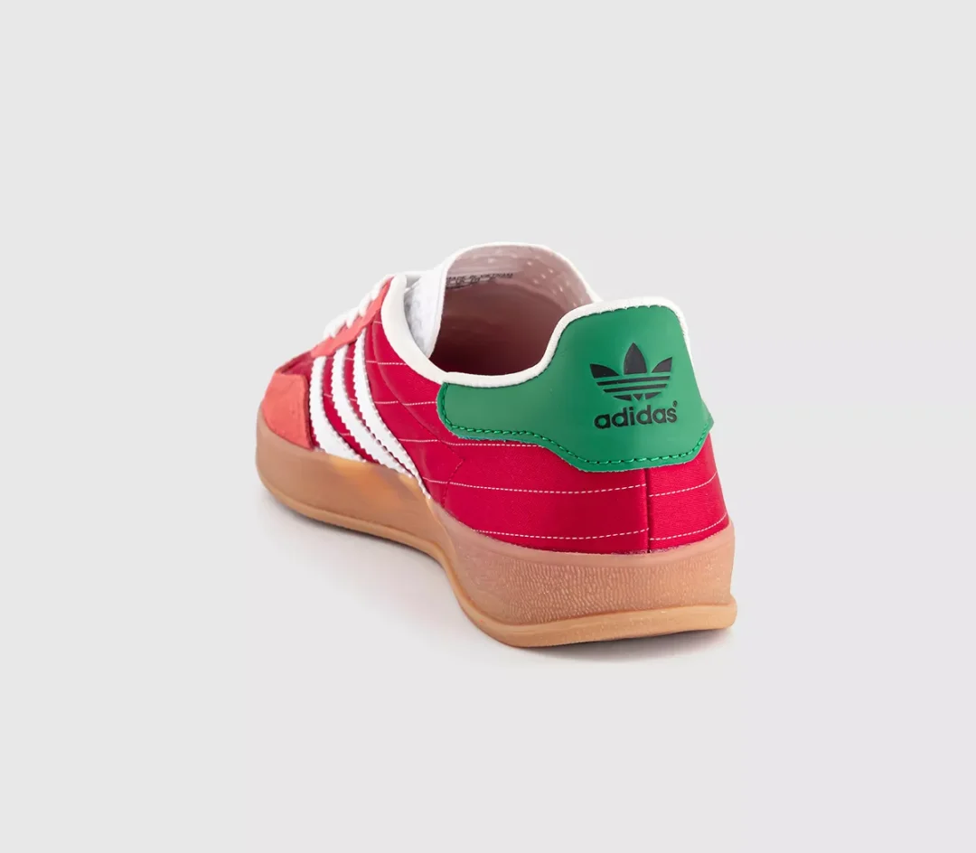 【2024年 6/8 発売】アディダス オリジナルス ガゼル インドア “オリンピック/スカーレット/ホワイト/ガム” (adidas Originals GAZELLE INDOOR “Olympic/Scarlet/White/Gum”) [IF9641]