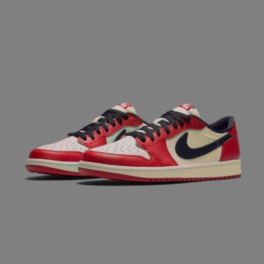 【2024年 夏 発売予定】NIKE AIR JORDAN 1 LOW RETRO OG SP “Sail/Varsity Red/Black” (ナイキ エア ジョーダン 1 レトロ ロー OG SP “セイル/バーシティレッド/ブラック”) [HV6157-100]