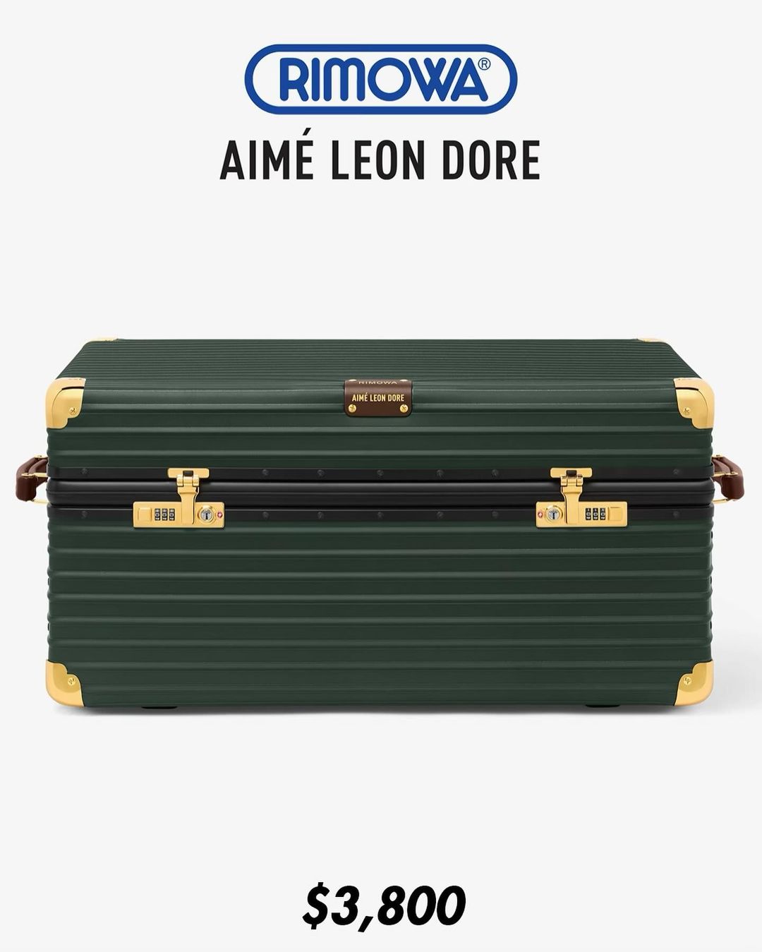 【2024年 5/31 発売】RIMOWA × Aimé Leon Dore コラボチェスト (リモワ エメ レオン ドレ)