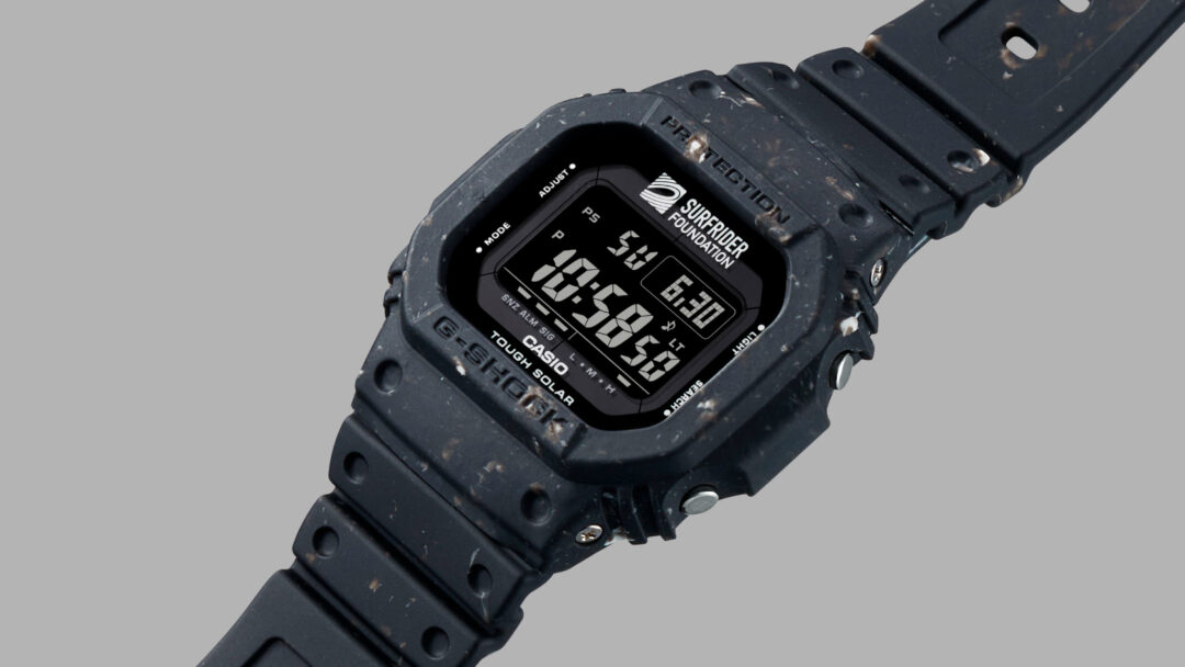 G-SHOCK × 海岸環境保護団体「サーフライダーファウンデーション」コラボ「G-5600SRF」が2024年 6/8 発売 (Gショック ジーショック SURFRIDER FOUNDATION)