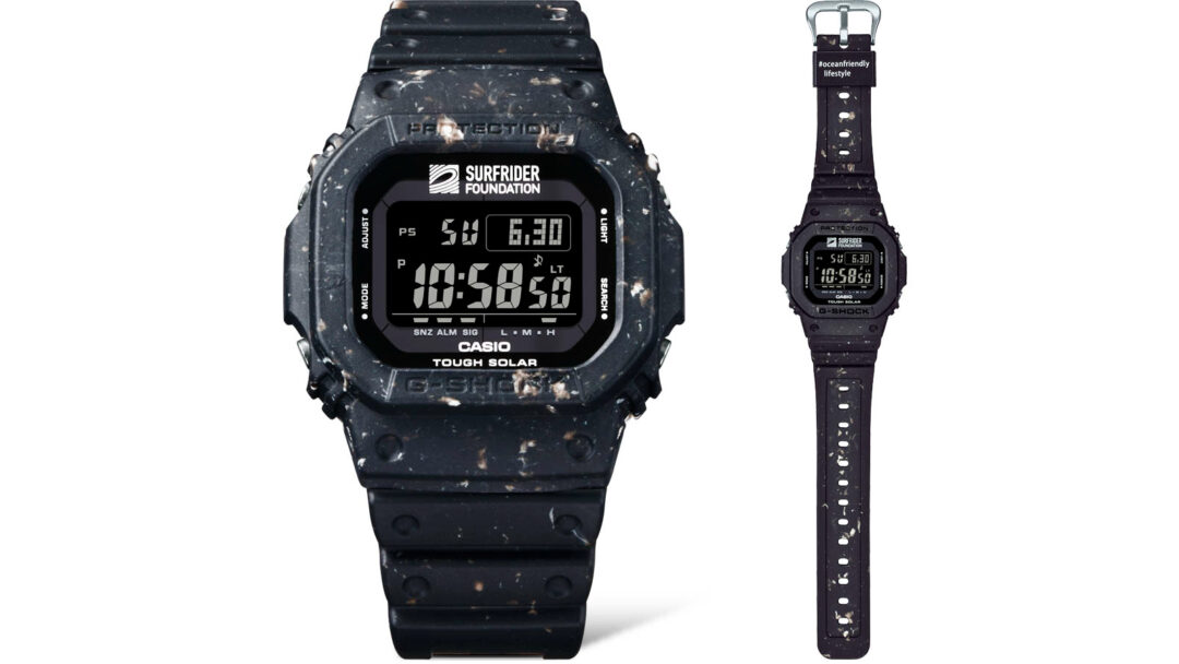 G-SHOCK × 海岸環境保護団体「サーフライダーファウンデーション」コラボ「G-5600SRF」が2024年 6/8 発売 (Gショック ジーショック SURFRIDER FOUNDATION)