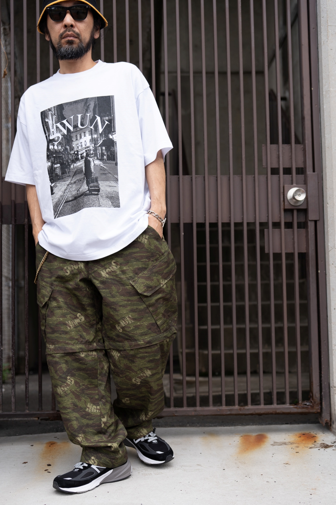 【抽選販売】S.W.U.N “Tiger Camo 2Way Cargo Pants” (エスダブルユーエヌ “タイガーカモ 2ウェイ カーゴパンツ”)