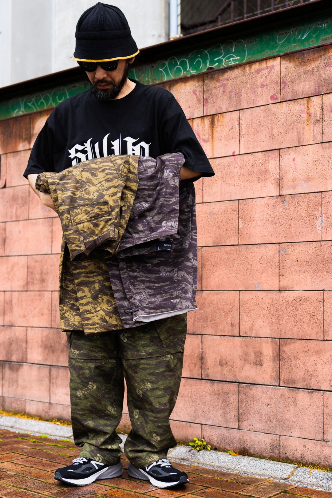 【抽選販売】S.W.U.N “Tiger Camo 2Way Cargo Pants” (エスダブルユーエヌ “タイガーカモ 2ウェイ カーゴパンツ”)