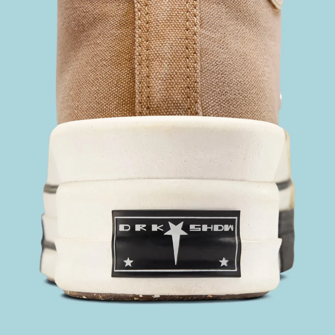 【2024年 6/11 発売予定】Rick Owens × CONVERSE DRKSHDW DBL DRKSTAR “Concrete/Blonde” (リック・オウエンス コンバース) [A06755C/A06756C]