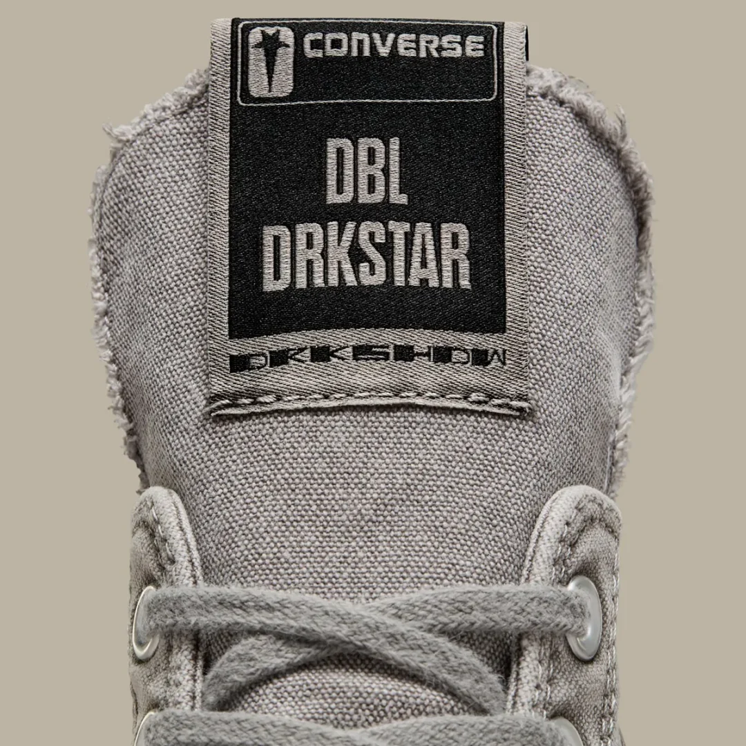 【2024年 6/11 発売予定】Rick Owens × CONVERSE DRKSHDW DBL DRKSTAR “Concrete/Blonde” (リック・オウエンス コンバース) [A06755C/A06756C]