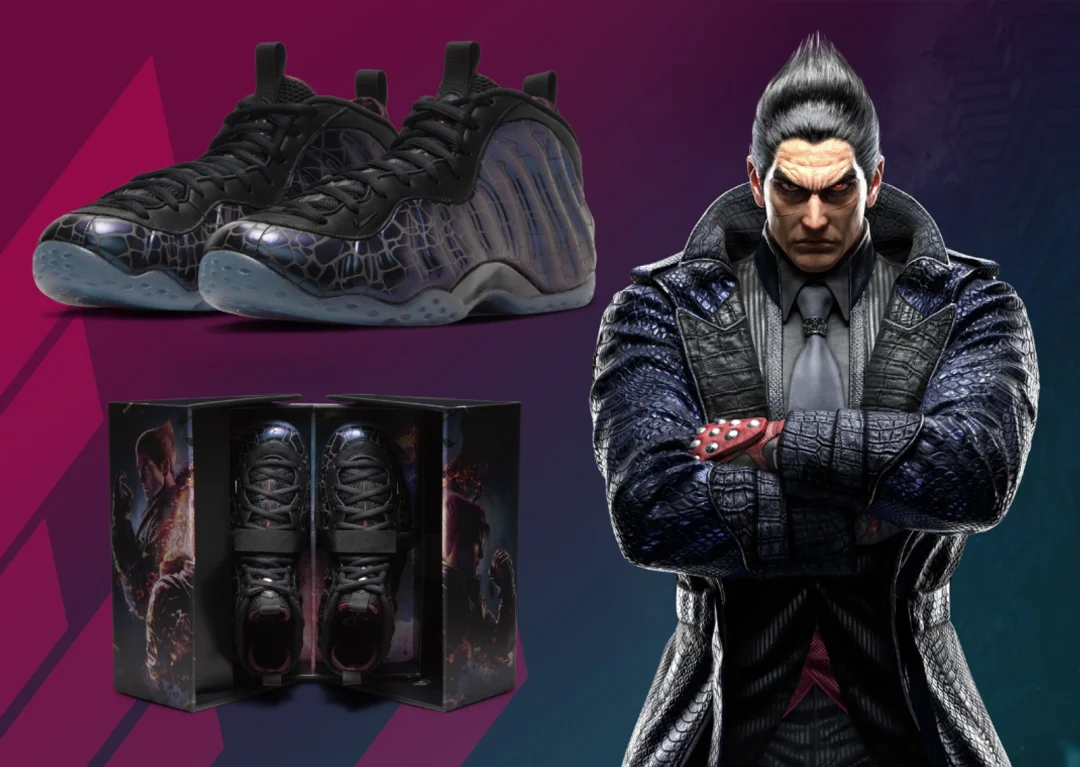 【2024年 9月 発売予定】Tekken 8 × NIKE AIR FOAMPOSITE ONE PREMIUM "Fist" (鉄拳 8 ナイキ エア フォームポジット ワン プレミアム “フィスト”) [FQ9050-400]