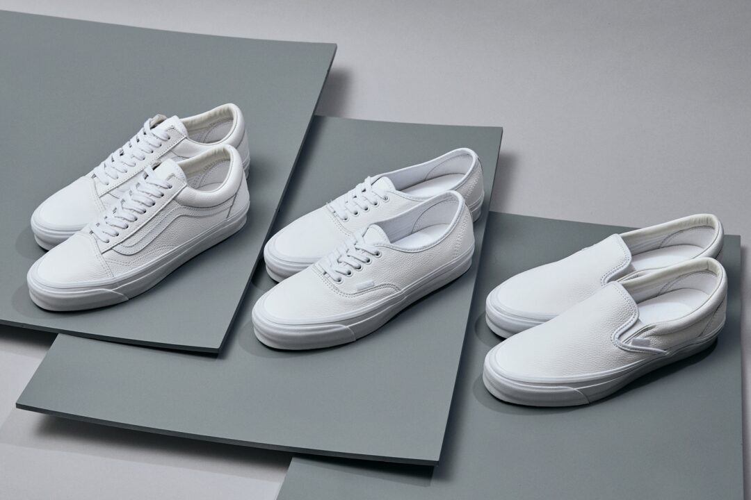 【2024年 5/11 先行 & 5/18 発売】BILLY'S 限定 VANS PREMIUM "WHITE LEATHER PACK" (ビリーズ バンズ プレミアム "ホワイトレザーパック")