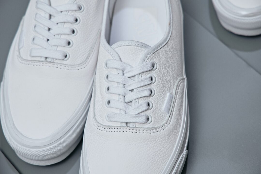 【2024年 5/11 先行 & 5/18 発売】BILLY’S 限定 VANS PREMIUM “WHITE LEATHER PACK” (ビリーズ バンズ プレミアム “ホワイトレザーパック”)