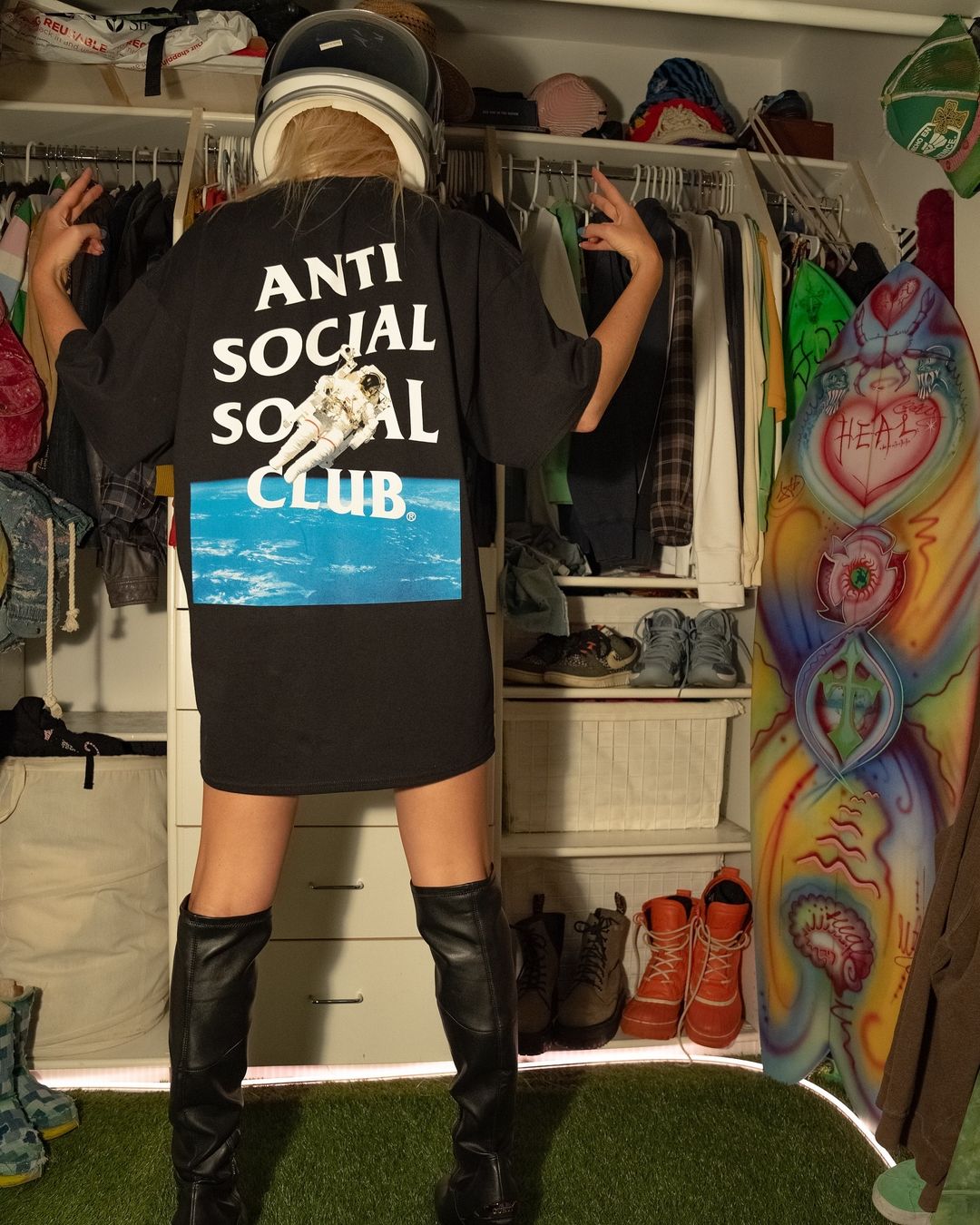 NASA x Anti Social Social Club コラボレーションが2024年 6/1 発売 (ナサ アンチ ソーシャル ソーシャル クラブ)