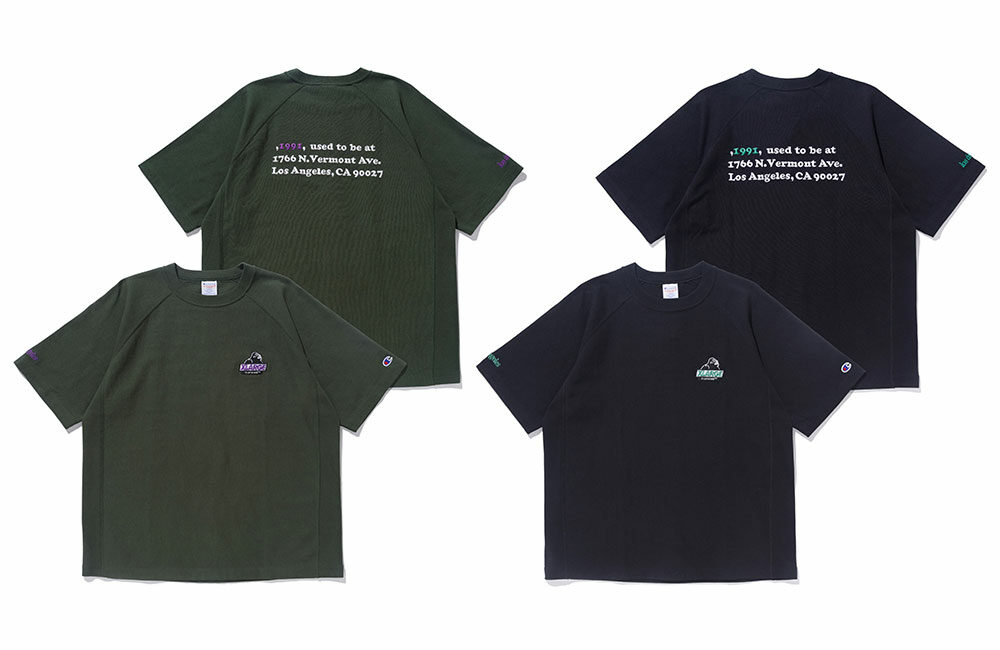 XLARGE × Champion コラボ最新作 REVERSE WEAVE TEE & ショーツが2024年 5/11 発売 ​(エクストララージ チャンピオン リバースウィーブ)