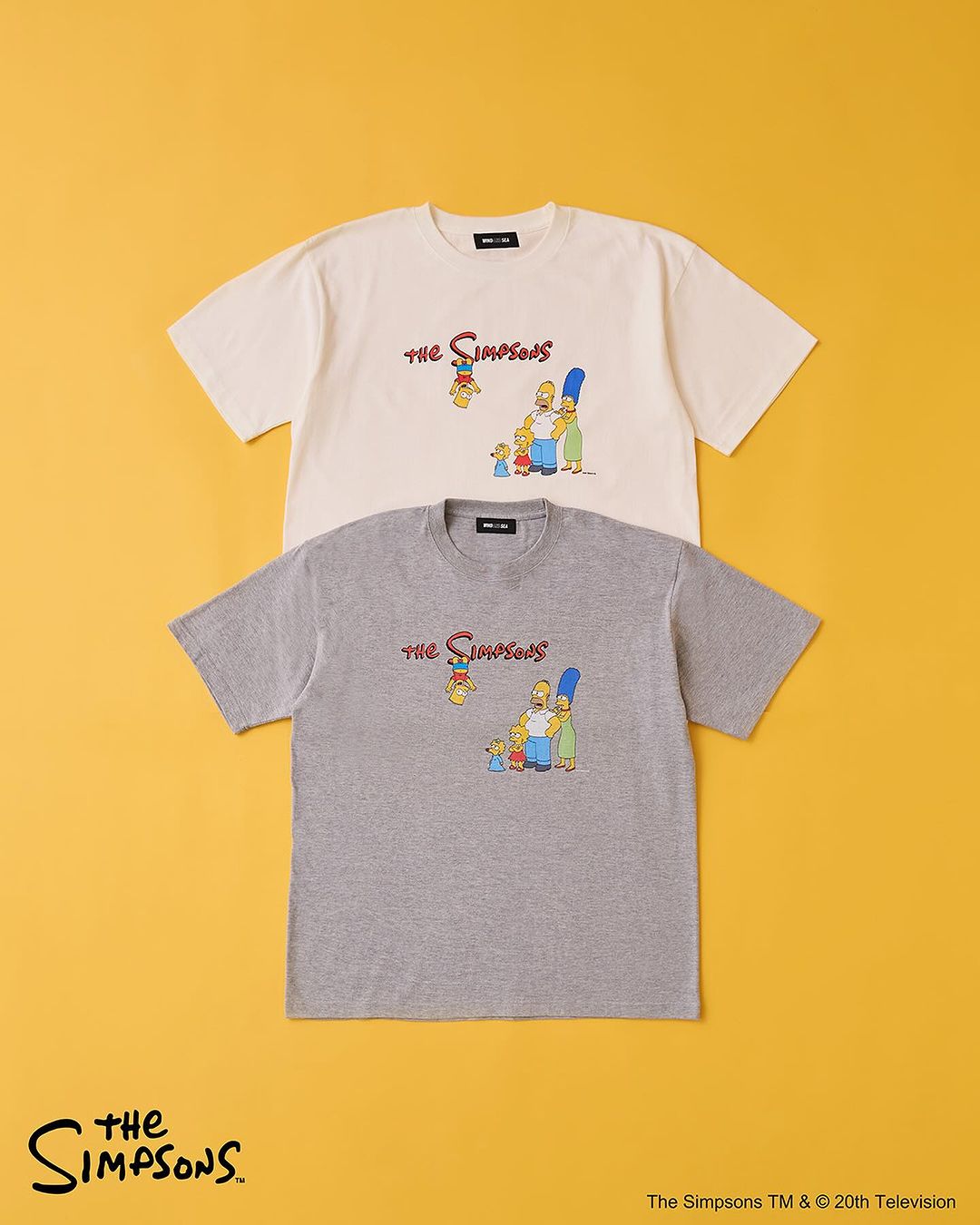 【2024年 5/12 発売】The Simpsons × WIND AND SEA コラボレーション (ザ・シンプソンズ ウィンダンシー)