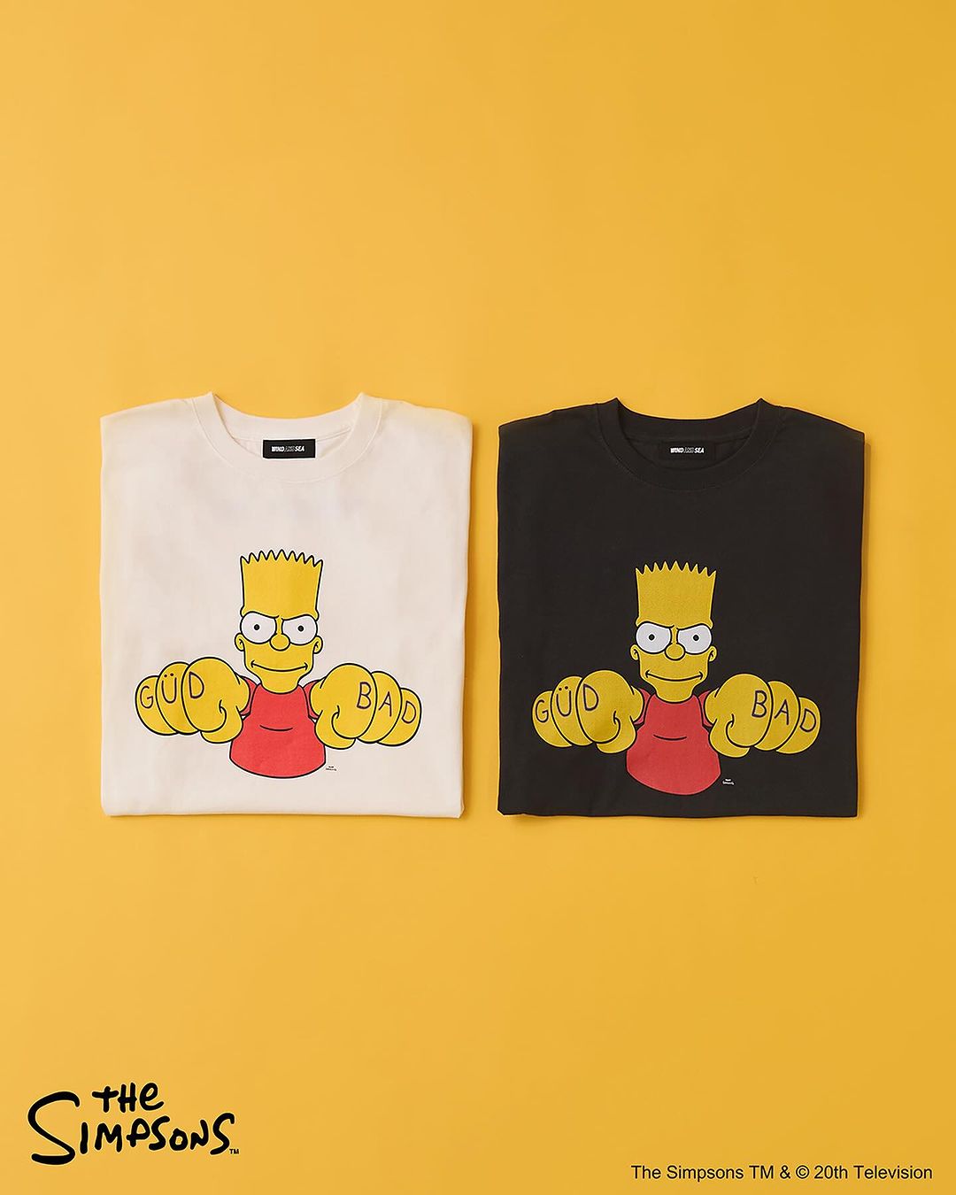 【2024年 5/12 発売】The Simpsons × WIND AND SEA コラボレーション (ザ・シンプソンズ ウィンダンシー)