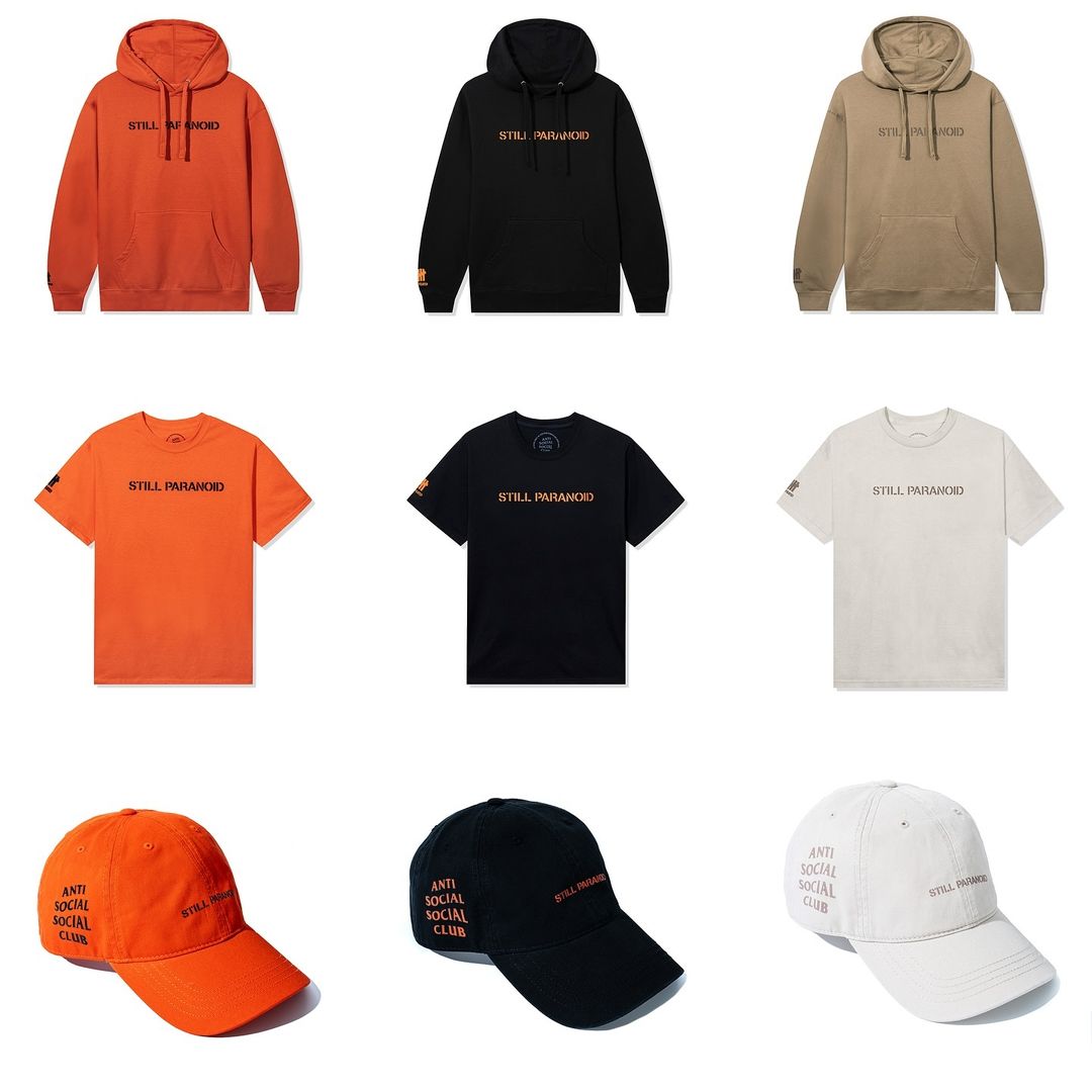 Anti Social Social Club × UNDEFEATED "STILL PARANOID."が2024年 6/8 発売 (アンチ ソーシャル ソーシャル クラブ アンディフィーテッド)