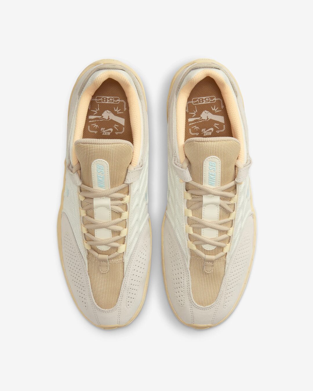 【2024年 6/3 発売】ナイキ SB バータブレイ “ココナッツミルク/セサミ” (NIKE SB Vertebrae “Coconut Milk/Sesame”) [FZ4878-100]