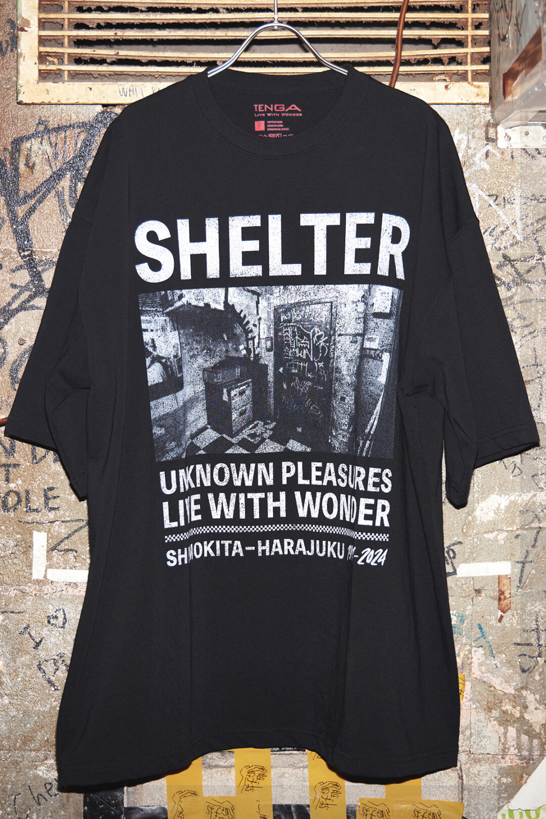 下北沢SHELTER × TENGAがコラボ！“未知なる喜び”を表現したTシャツが発売 (シェルター テンガ)