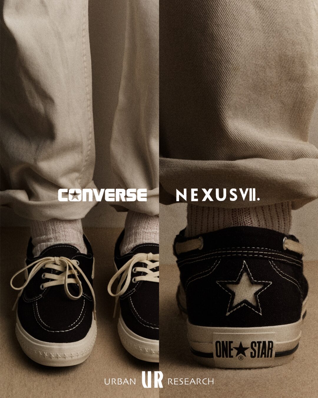 NEXUSVII.× CONVERSE EXCLUSIVE FOR URBAN RESEARCH “ONE STAR HS D / NX” が2024年 6/13から順次発売 (ネクサス7 コンバース アーバンリサーチ ワンスター)