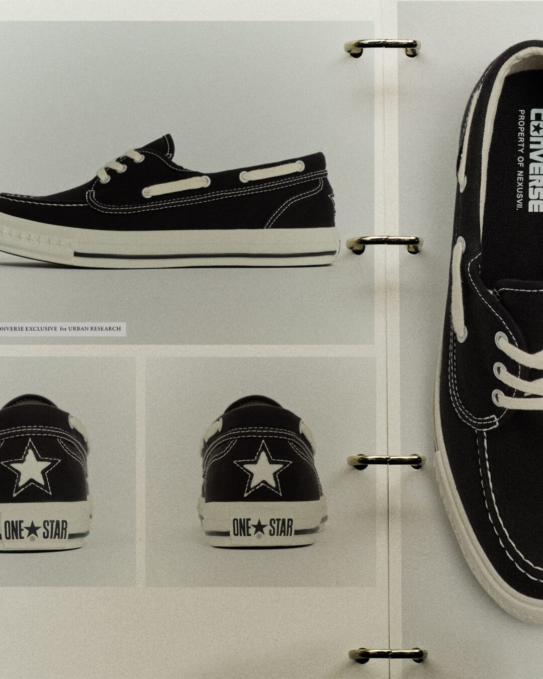 NEXUSVII.× CONVERSE EXCLUSIVE FOR URBAN RESEARCH “ONE STAR HS D / NX” が2024年 6/13から順次発売 (ネクサス7 コンバース アーバンリサーチ ワンスター)