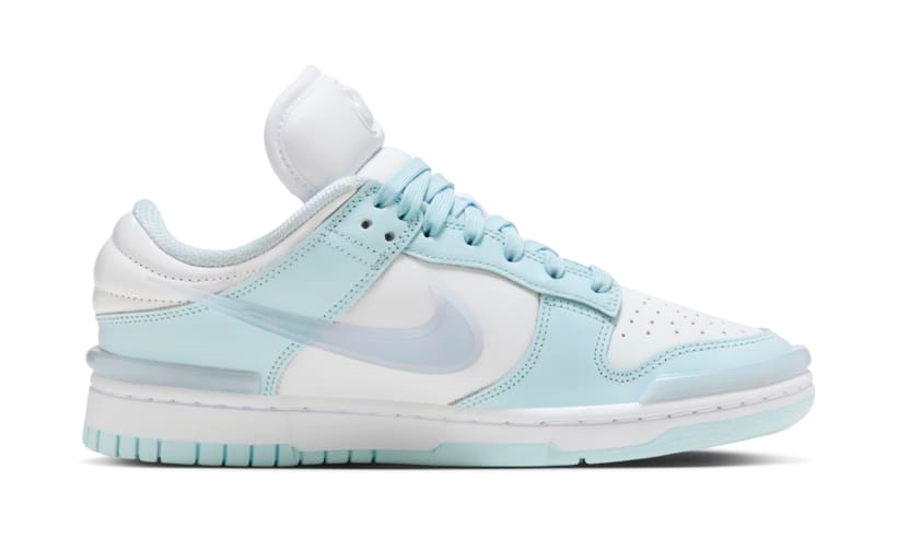 【2024年 夏 発売予定】ナイキ ウィメンズ ダンク ロー ツイスト “ホワイト/グレーシャーブルー” (NIKE WMNS DUNK LOW TWIST “White/Glacier Blue”) [DZ2794-103]