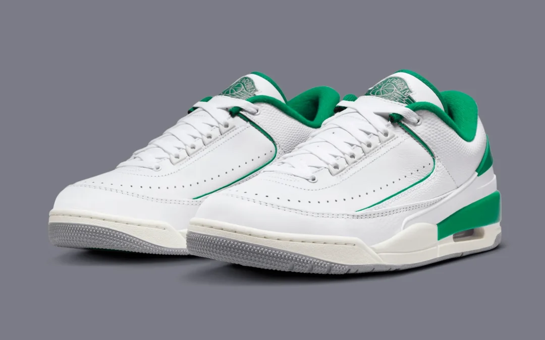 【2025年 春 発売予定】ナイキ エア ジョーダン 2/3 ロー レトロ “ホワイト/パイングリーン” (NIKE AIR JORDAN 2/3 LOW RETRO “White/Pine Green”) [FD0383-103]