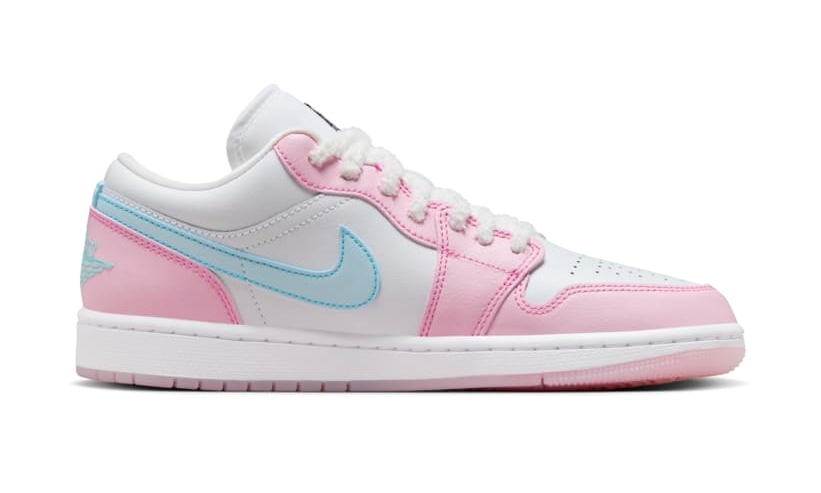 【2024年 秋 発売予定】NIKE AIR JORDAN 1 LOW “White/Pink Foam/Glacier Blue” (ナイキ エア ジョーダン 1 ロー “ホワイト/ピンク/ブルー”) [HM3706-141]