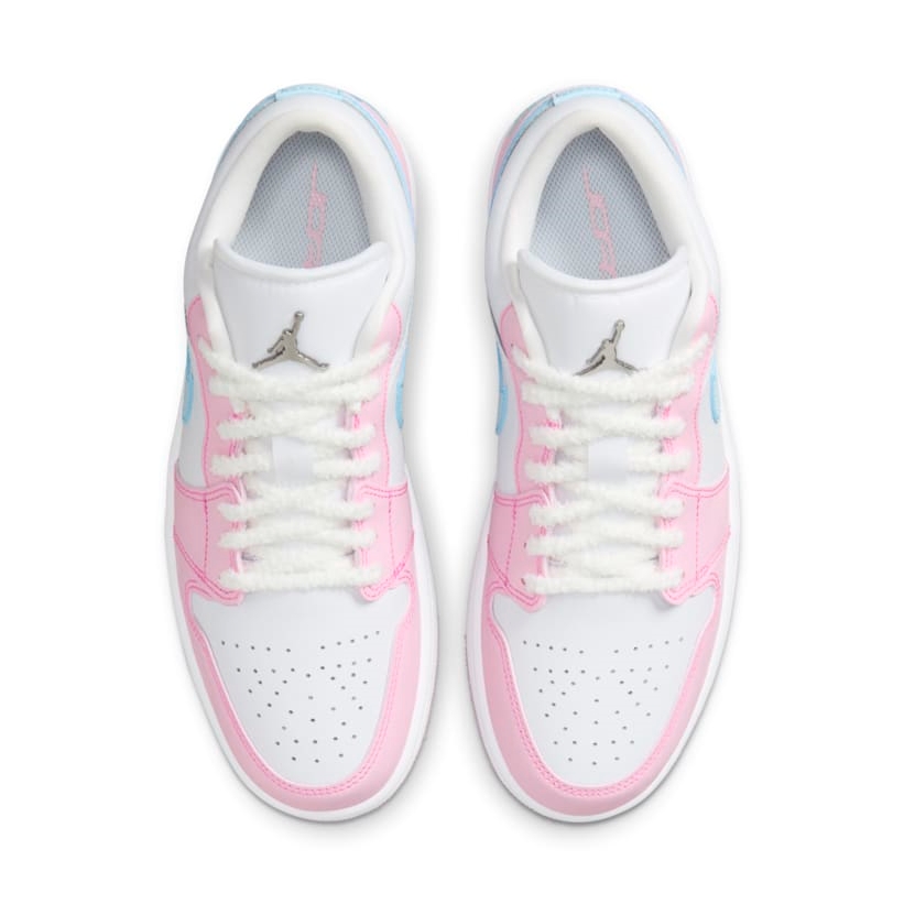 【2024年 秋 発売予定】NIKE AIR JORDAN 1 LOW “White/Pink Foam/Glacier Blue” (ナイキ エア ジョーダン 1 ロー “ホワイト/ピンク/ブルー”) [HM3706-141]