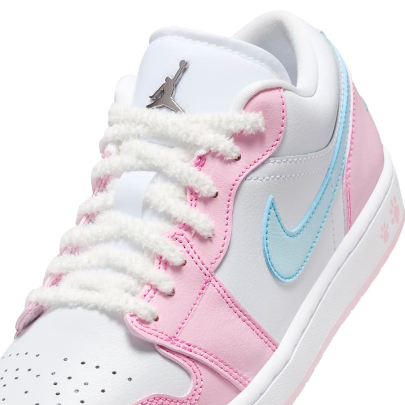 【2024年 秋 発売予定】NIKE AIR JORDAN 1 LOW “White/Pink Foam/Glacier Blue” (ナイキ エア ジョーダン 1 ロー “ホワイト/ピンク/ブルー”) [HM3706-141]