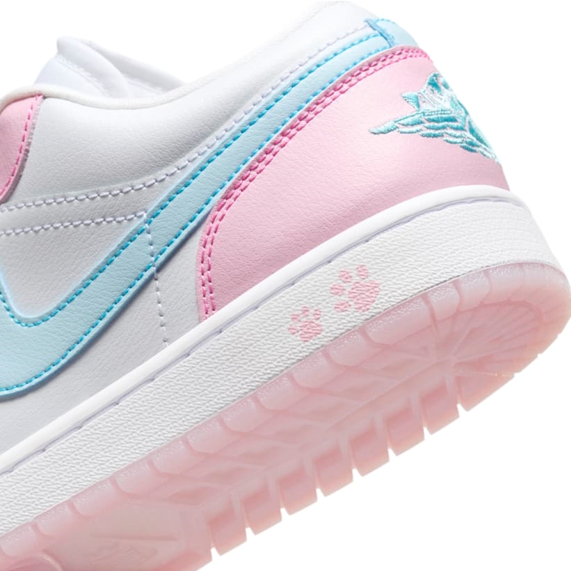 【2024年 秋 発売予定】NIKE AIR JORDAN 1 LOW “White/Pink Foam/Glacier Blue” (ナイキ エア ジョーダン 1 ロー “ホワイト/ピンク/ブルー”) [HM3706-141]