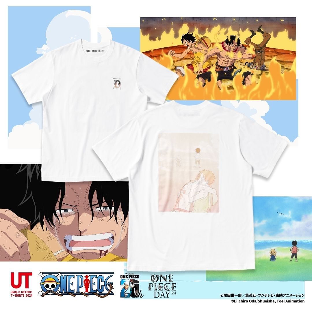 UNIQLO UT × ONE PIECE 25周年記念 コラボが2024年 7/22 発売 (ユニクロ ワンピース)