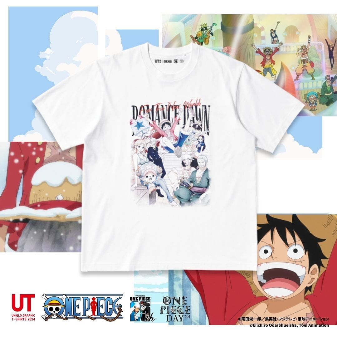 UNIQLO UT × ONE PIECE 25周年記念 コラボが2024年 7/22 発売 (ユニクロ ワンピース)