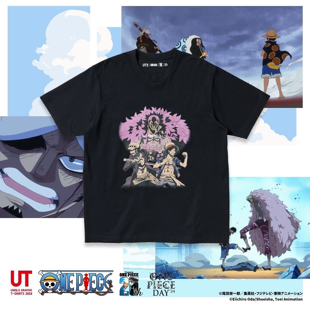 UNIQLO UT × ONE PIECE 25周年記念 コラボが2024年 7/22 発売 (ユニクロ ワンピース)