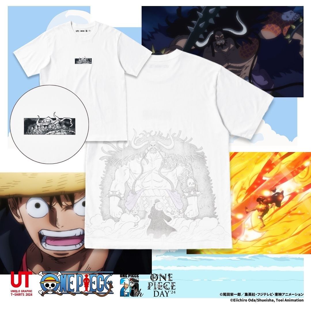 UNIQLO UT × ONE PIECE 25周年記念 コラボが2024年 7/22 発売 (ユニクロ ワンピース)