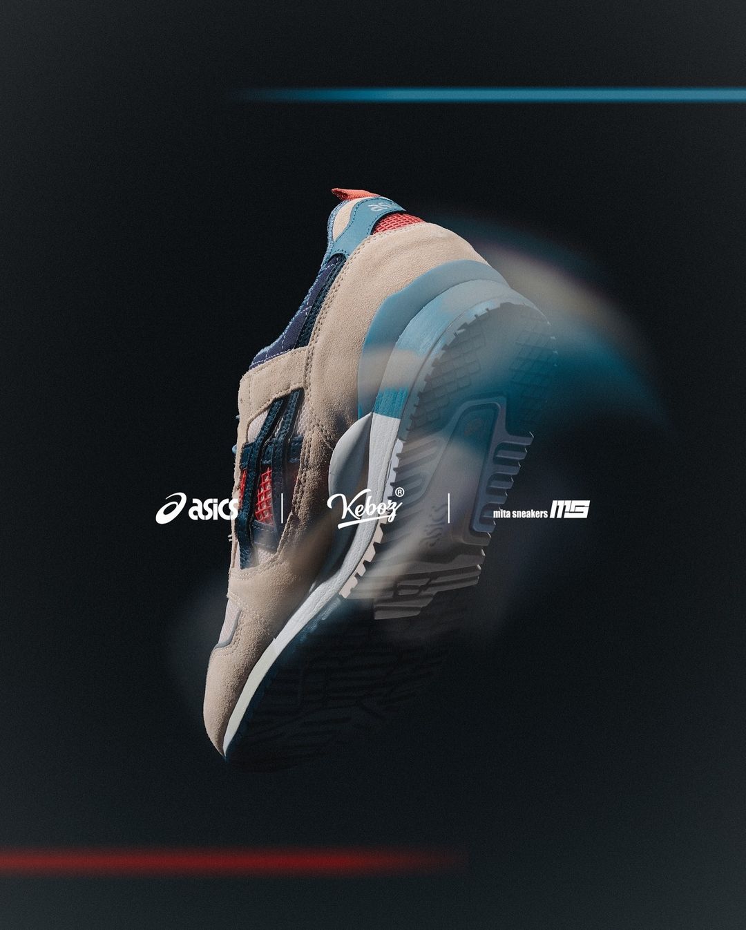 【2024年 6/8 & 6/10 発売】KEBOZ x mita sneakers x ASICS GEL-LYTE III OG “TAITO” (ケボズ ミタスニーカーズ アシックス ゲルライト 3 “台東/タイトウ”)