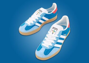 【海外発売】アディダス オリジナルス ガゼル インドア “オリンピック/ブルー/ガム” (adidas Originals GAZELLE INDOOR “Olympic/Blue/Gum”) [IF9643]