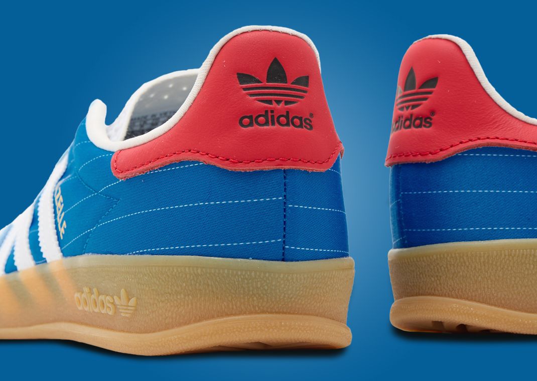 【海外発売】アディダス オリジナルス ガゼル インドア “オリンピック/ブルー/ガム” (adidas Originals GAZELLE INDOOR “Olympic/Blue/Gum”) [IF9643]