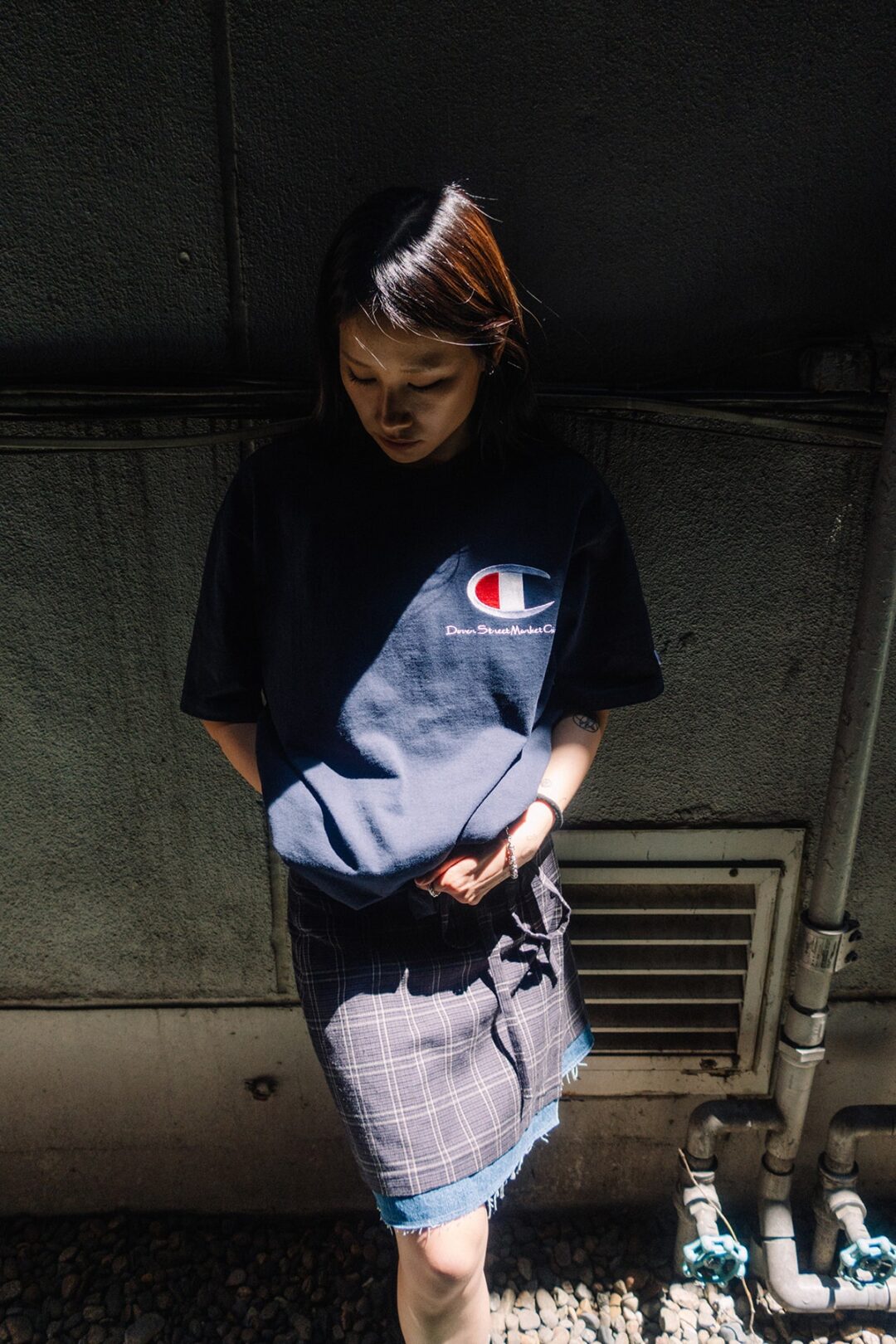 【2024年 6/22 発売】Champion x DOVER STREET MARKET GINZA 初コラボTEE (チャンピオン ドーバーストリートマーケット)