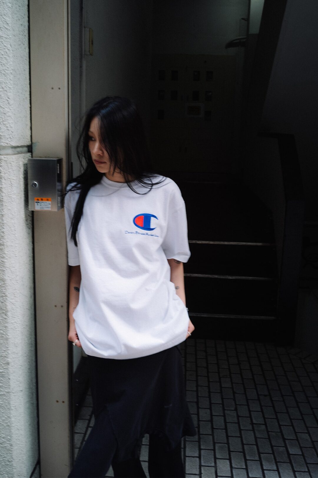 【2024年 6/22 発売】Champion x DOVER STREET MARKET GINZA 初コラボTEE (チャンピオン ドーバーストリートマーケット)