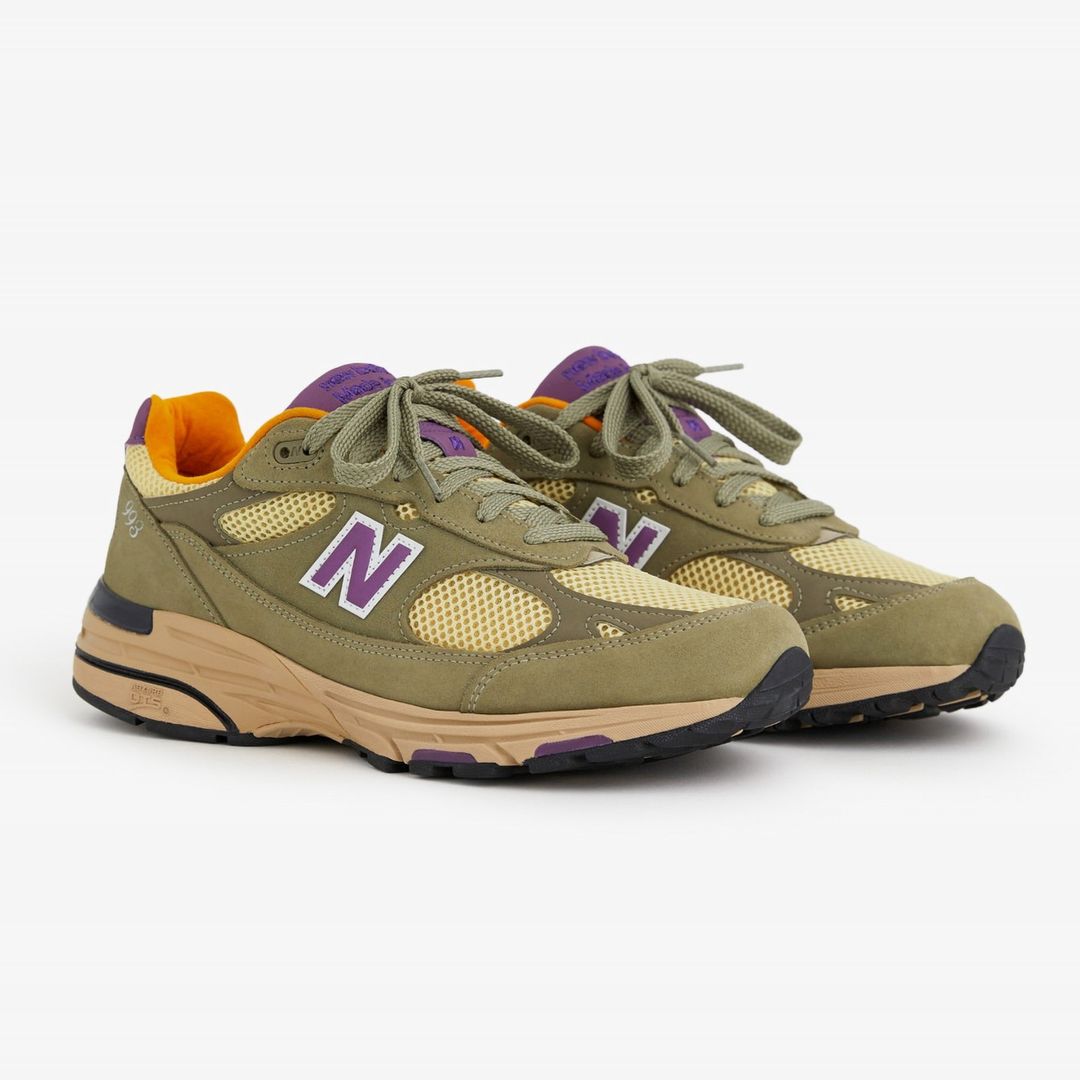 【国内 2024年 9/26 発売】New Balance U993 OL “Olive Leaf/Maiz” Made in USA (ニューバランス メイドインUSA) [U993OL]