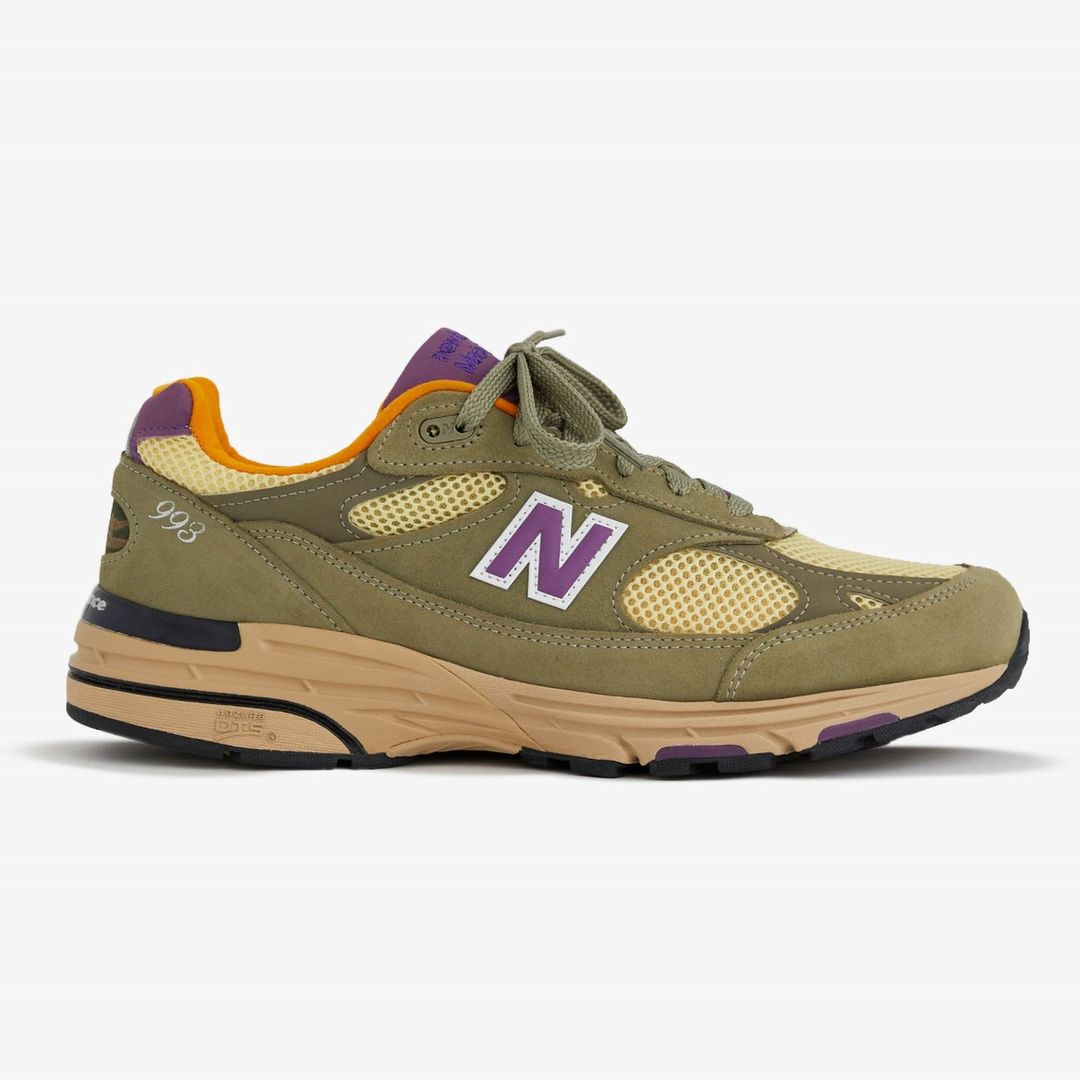 【国内 2024年 9/26 発売】New Balance U993 OL “Olive Leaf/Maiz” Made in USA (ニューバランス メイドインUSA) [U993OL]