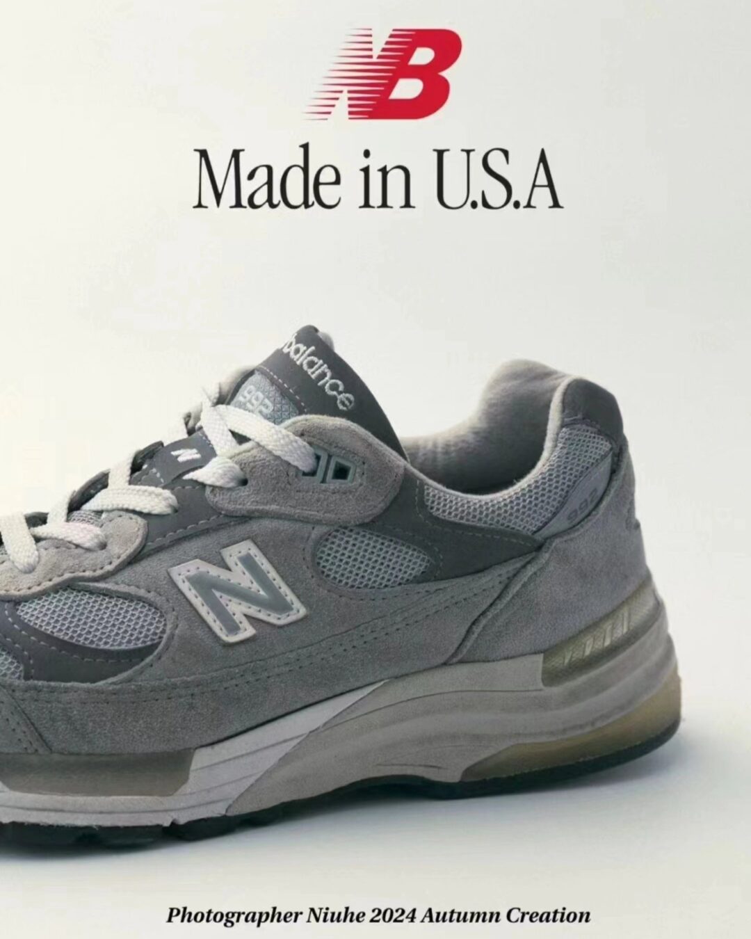 【2024年 近日発売予定】New Balance U992 GY “Grey” Made in USA (ニューバランス メイドインUSA) [U992GY]