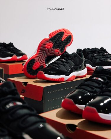 【2025年 4/26 発売予定】NIKE AIR JORDAN 11 LOW “Bred” (ナイキ エア ジョーダン 11 ロー “ブレッド”) [FV5104-006]