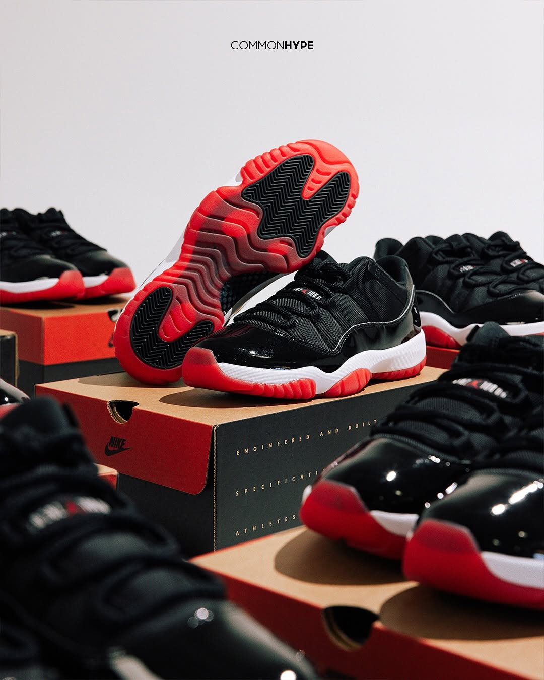 【2025年 4/26 発売予定】NIKE AIR JORDAN 11 LOW "Bred" (ナイキ エア ジョーダン 11 ロー "ブレッド") [FV5104-006]