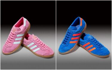 【2024年 6/10 発売】adidas Originals W HAMBURG “Bliss Pink/Bluebird” (アディダス オリジナルス レディース ハンブルク “ブリスピンク/ブルーバード”) [IH5459/IH5471]