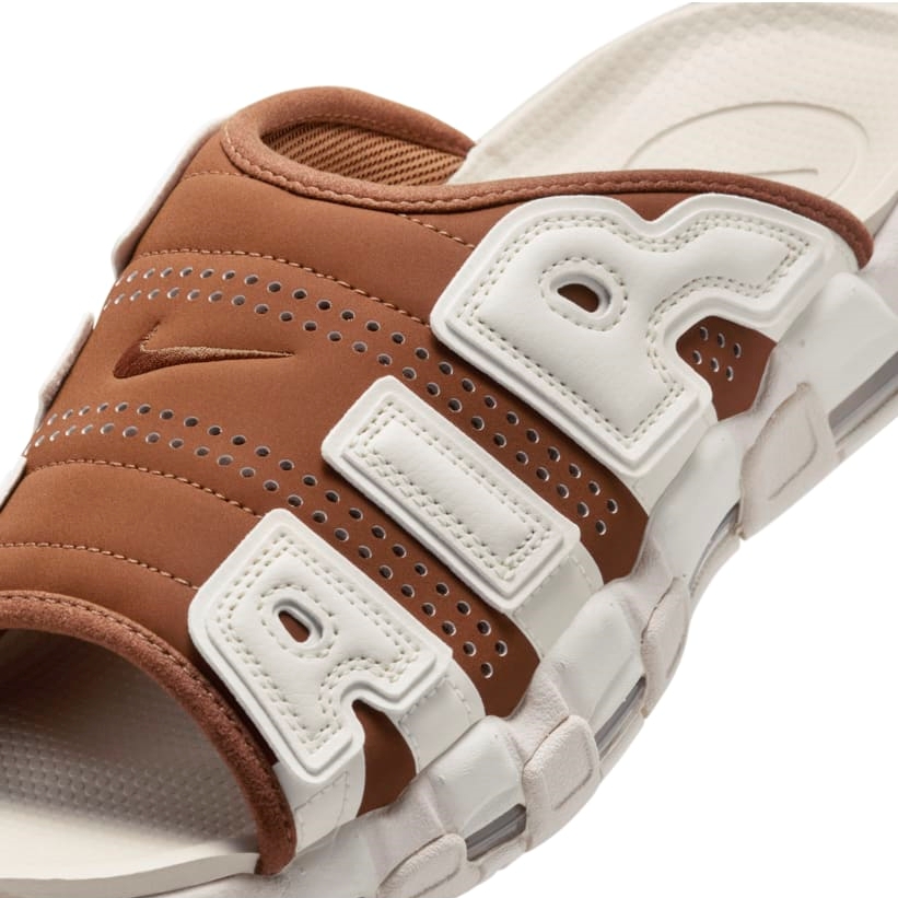 【2024年 7/11 発売】ナイキ エア モア アップテンポ スライド “セイル/ブラウン” (NIKE AIR MORE UPTEMPO SLIDE “Sail/Brown”) [FQ8699-200/FQ8700-200]