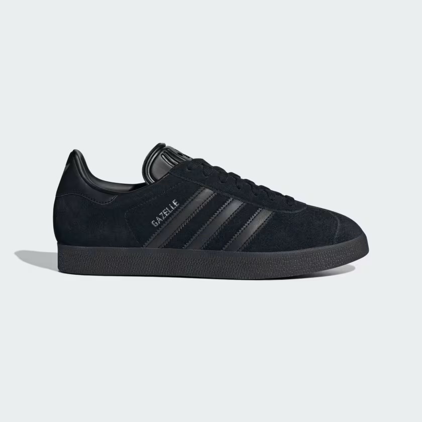 【2024年 6/15 発売】adidas Originals GAZELLE “All Black/Silver Metallic” (アディダス オリジナルス ガゼル “オールブラック/シルバーメタリック”) [JI2161]