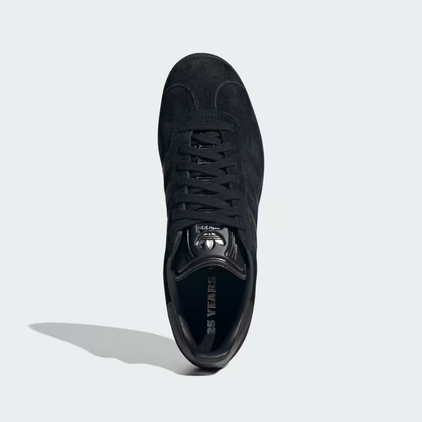 【2024年 6/15 発売】adidas Originals GAZELLE “All Black/Silver Metallic” (アディダス オリジナルス ガゼル “オールブラック/シルバーメタリック”) [JI2161]