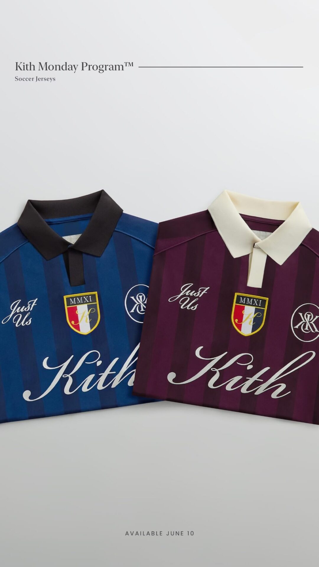 【Kith Soccer Jerseys】KITH MONDAY PROGRAM 2024年 6/10 発売 (キス)